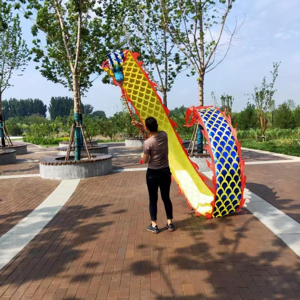 Double-Sided Dragon Dance Ribbon for Beginners - Adult Fitness & Square Dancing