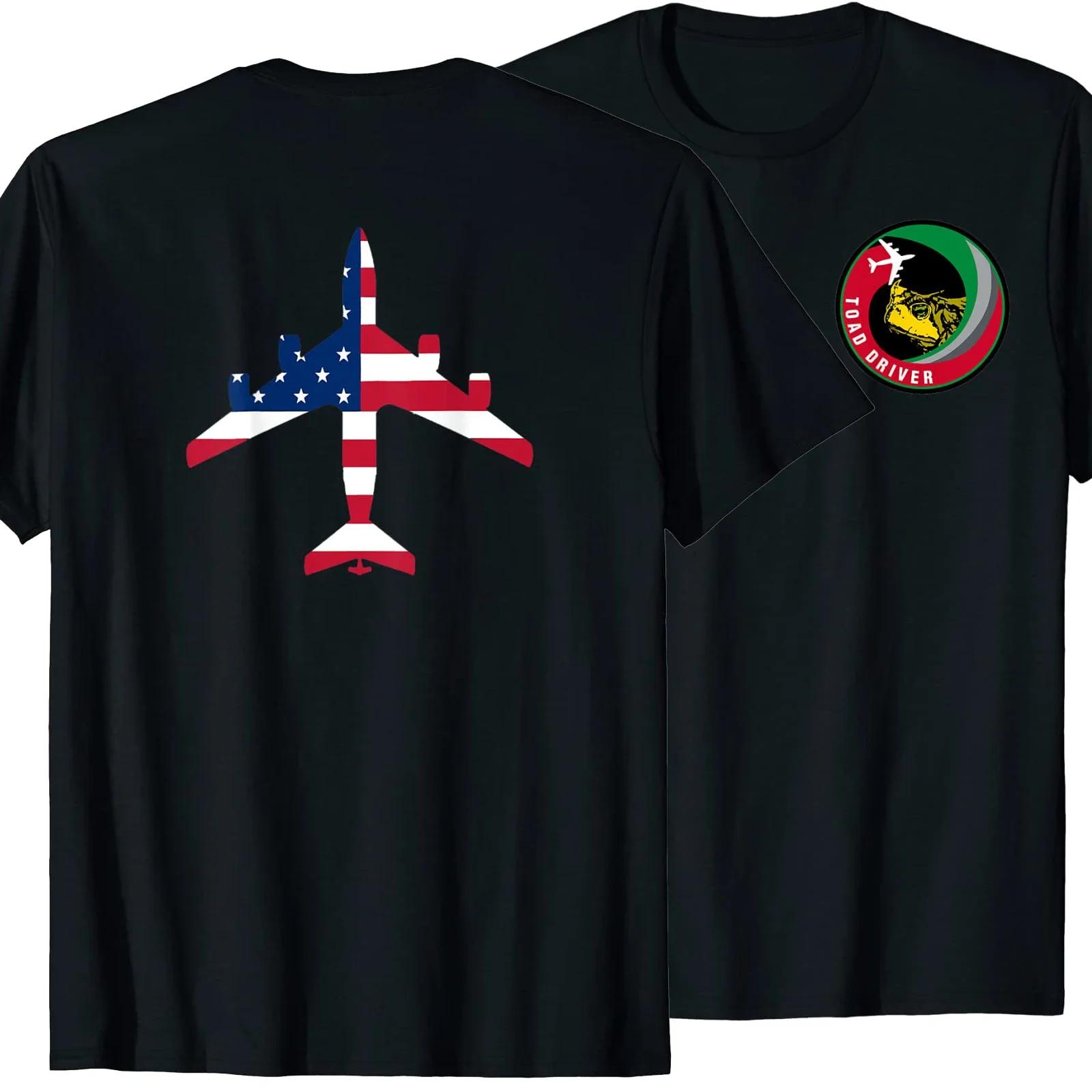 

USAF KC135 Stratotanker Toad Driver Flightline Insignia TShirt 100 Cotton ONeck Short Sleeve Summer Casual Mens Tshirt S