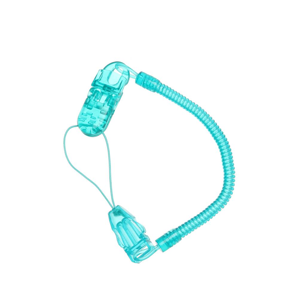 Baby Infant Toddler Dummy Pacifier Spring Soother Nipple Clip Chain Holder Strap Baby Chew Toy for Baby