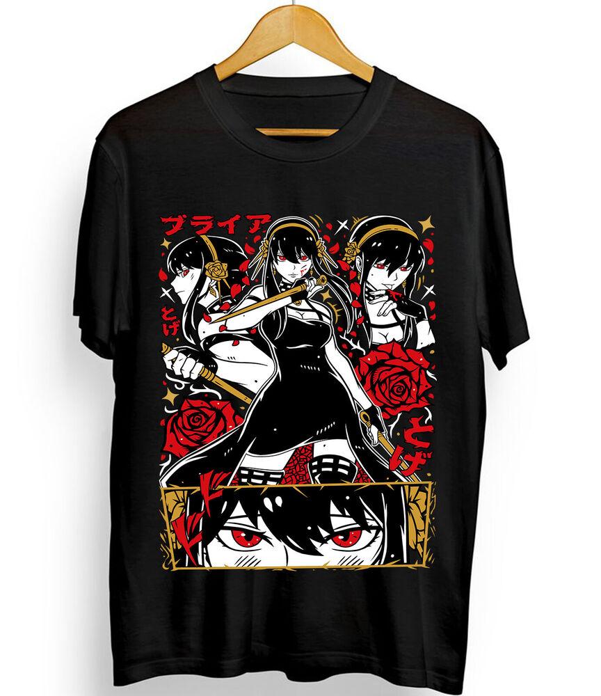SPY x FAMILY Unisex T-Shirt Loid Yor Anya Bon Forger Manga Anime Shirt All Size