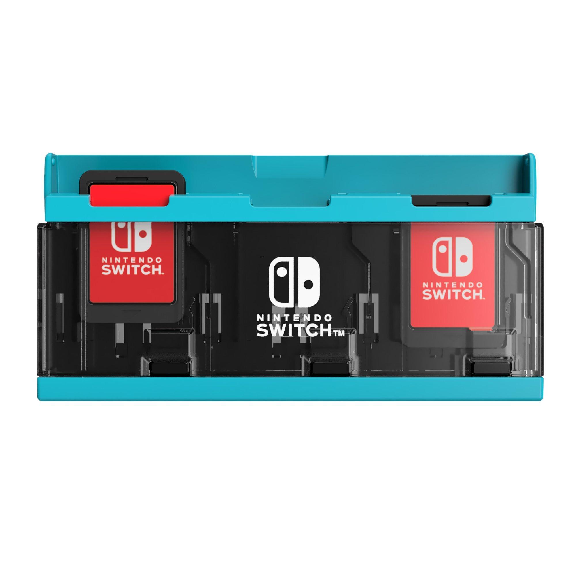 

Ліцензований футляр Push Card Case 6 для Nintendo Switch Neon Blue з Nintendo [продукт Nintendo] [сумісний комутатор]