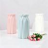 1 Pcs Nordic Flower Vase Imitation Ceramic Plastic Flower Vase Living Room Desktop Decoration Wedding Centerpiece Arrangement