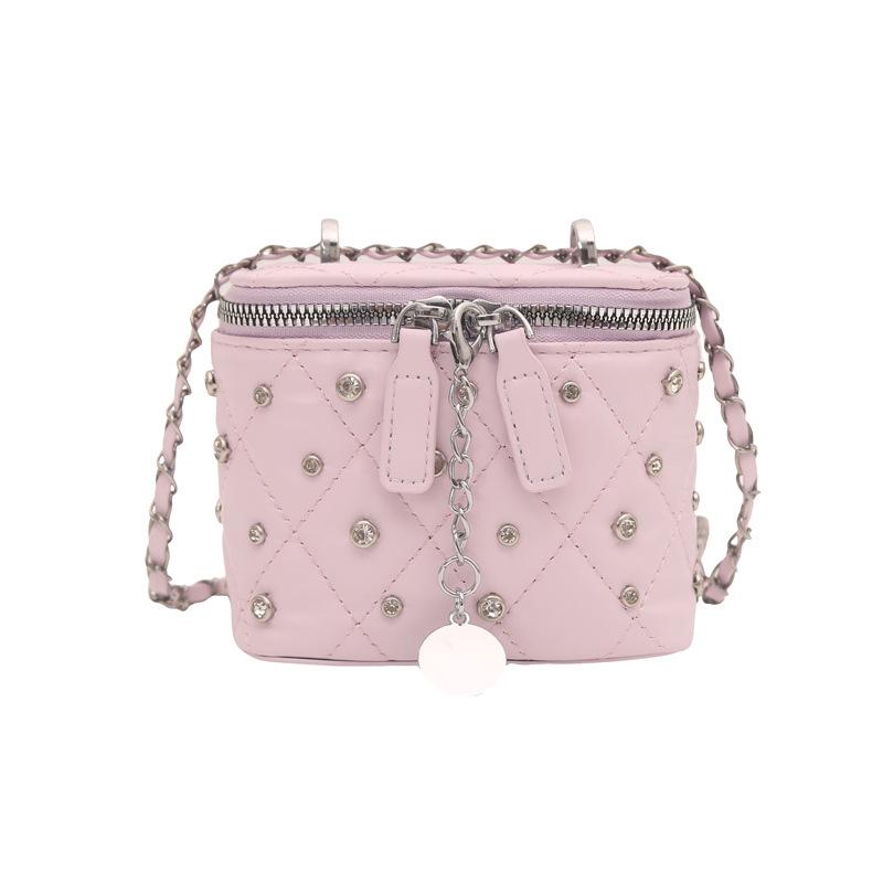 

Wholesale mini small bag women s new summer versatile chain messenger bag casual small square bag розовый