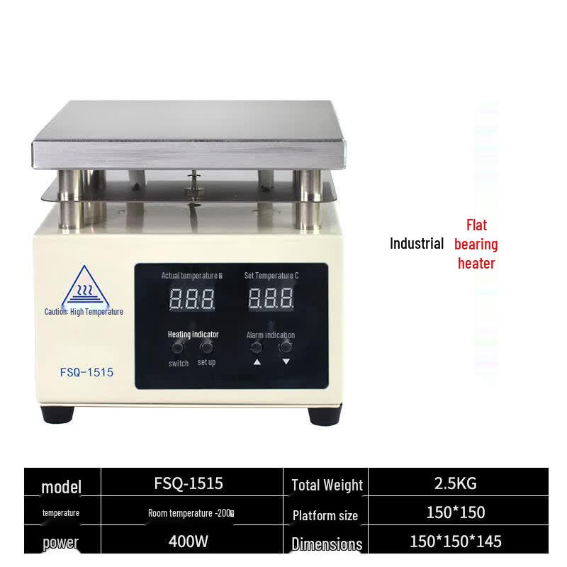Industrial Flat Plate Bearing Heater