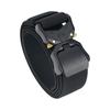 Quick Release Nylon  Belt Luxury  Design Casual Plastic Buckle Waistband Adjustable Leisure Elastic Waist Belt