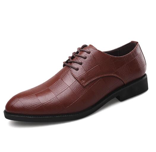 Autumn spring new leather shoes men's business dress shoes large size 48 wedding party  shoes  sapato social masculino H139