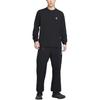 Nike ACG Ribbed Crewneck Solid Sweatshirt Men tops Black FQ3739-010