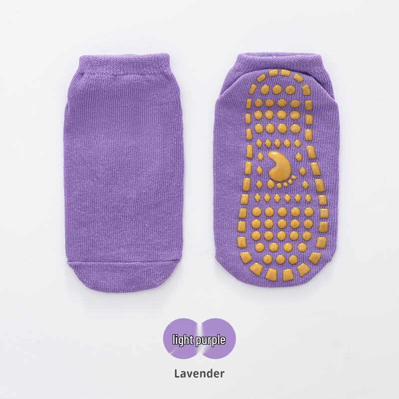 Non-Slip Children's Trampoline & Yoga Socks: Early Education Step-Taking Thin Four Seasons Style