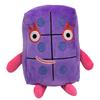 10pcs Cartoon Number Plush Doll Toy Educational Stuffed Movie TV Number Toys Kids Gift Early Childhood Education Doll