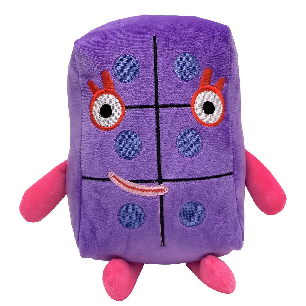 10pcs Cartoon Number Plush Doll Toy Educational Stuffed Movie TV Number Toys Kids Gift Early Childhood Education Doll