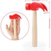 Fowecelt Wooden Hammer Toys Simulation Hammers Maintenance Tools Educational Toys for Kids Birthday Party Games Supplies