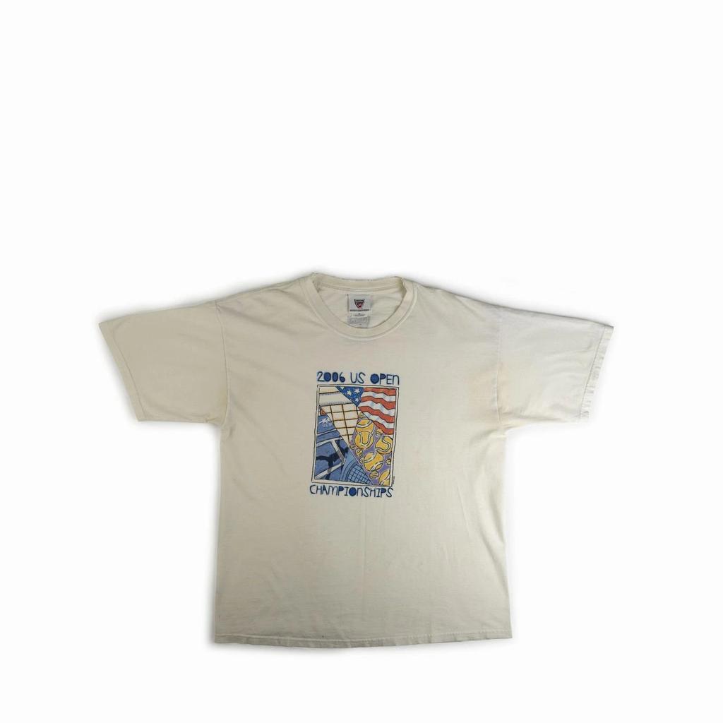 Camiseta Vintage Desgastada del US Open de Tenis 2006
