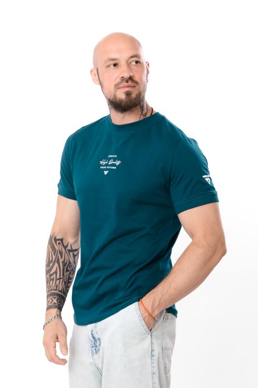 Men's Plus Size T-Shirt with Graphic Print Design, Summer 8061-001-33-1 HC