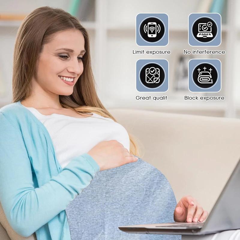 46x46cm EMF Radiation Protection Blanket Anti Radiation Security Blanket Anti-electromagnetic Wave Emf Protection Blanket