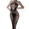 Sex underwear open crotch sexy temptation hollow transparent one-piece mesh clothes free open crotch mesh stockings stockings