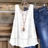 2025 European & American Women's Summer Solid Color Casual Vest Top