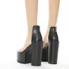 Fashion Walking Show Stripper Heels Klare Schuhe Frau Plattformen High Heels Sandalen Frauen Sexy 15cm Heels Schuhe Neue Kristall Schuhe