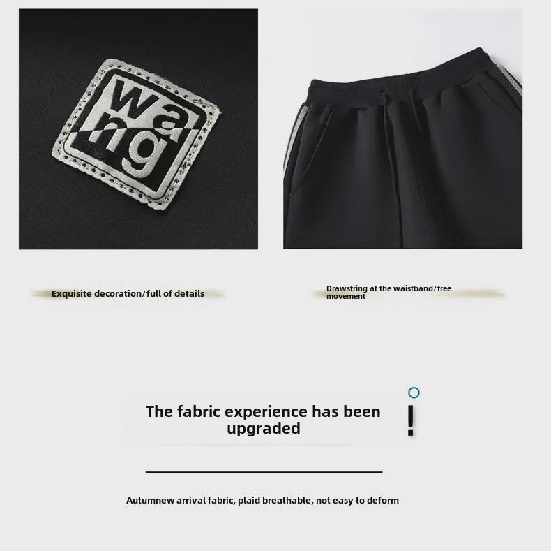 Pánská sametová tepláková souprava: Jarní/Podzimní Třídílný Set - Kardiganová Bunda, Mikina a Tepláky