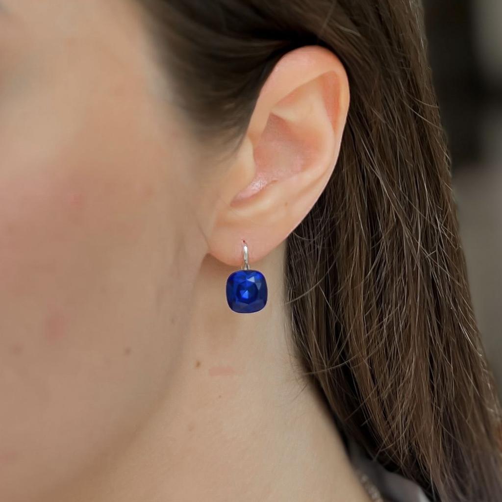 Silver Earrings with Cubic Zirkonia (60001722)