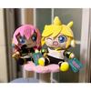 Original 20cm Anime Hatsune Miku Kwayi Fufu Kagamine Len Kagamine Rin Megurine Luka Kaito Gefülltes Kissen Geschenk Puppe Plüschtier