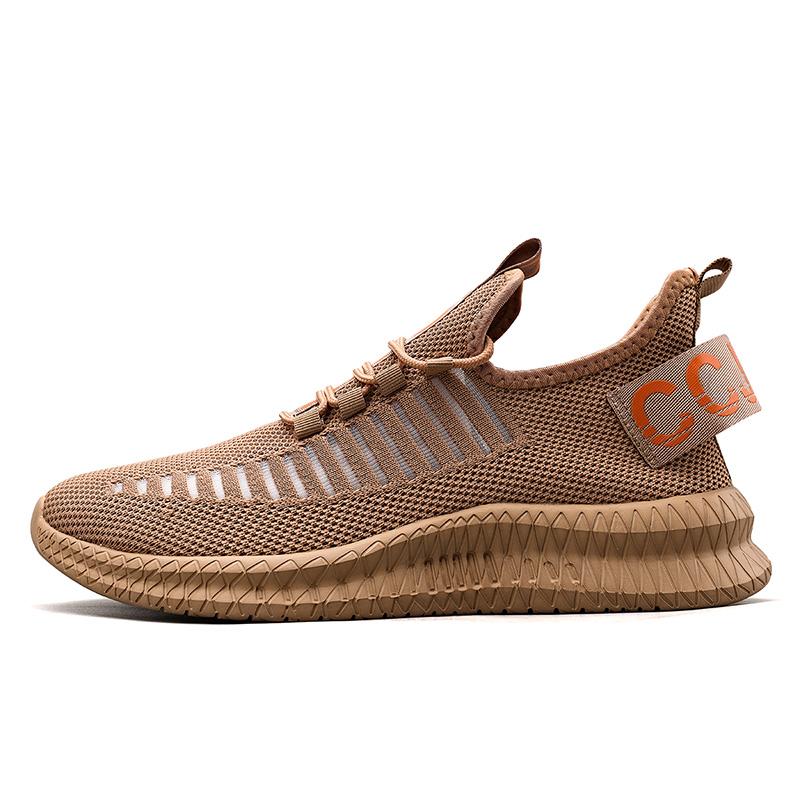 

Кроссовки Four Seasons Мужская обувь Повседневная обувь Легкие летные кроссовки 46 коричневый