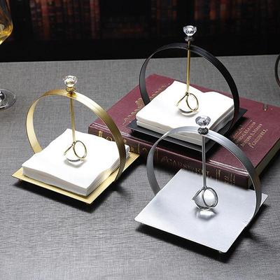Metal Napkin Holder Dispenser Display Rack Stainless Steel Tissue Stand For Home Kitchen Bathroom Restaurant And Bar For Kitchen