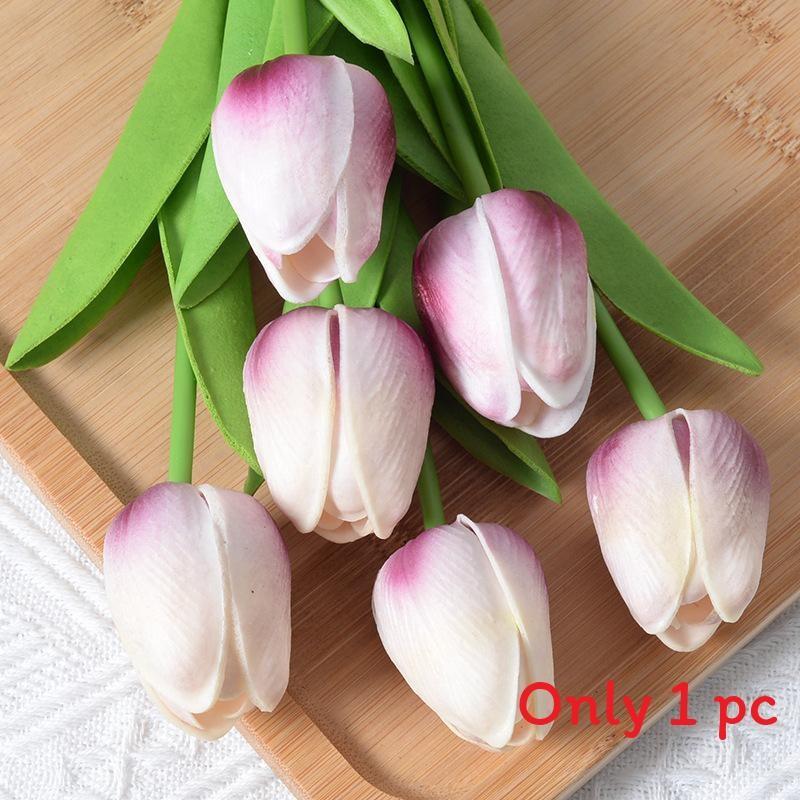 Realistic Artificial Plant Tulipa Gesneriana For Display And Event Decoration