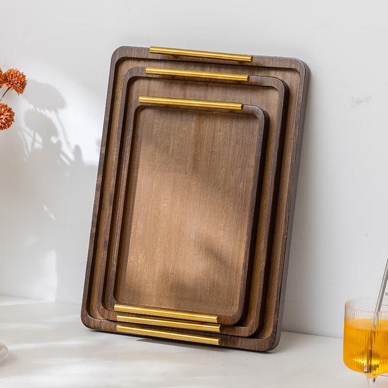 Rectangular Bamboo Serving Tray