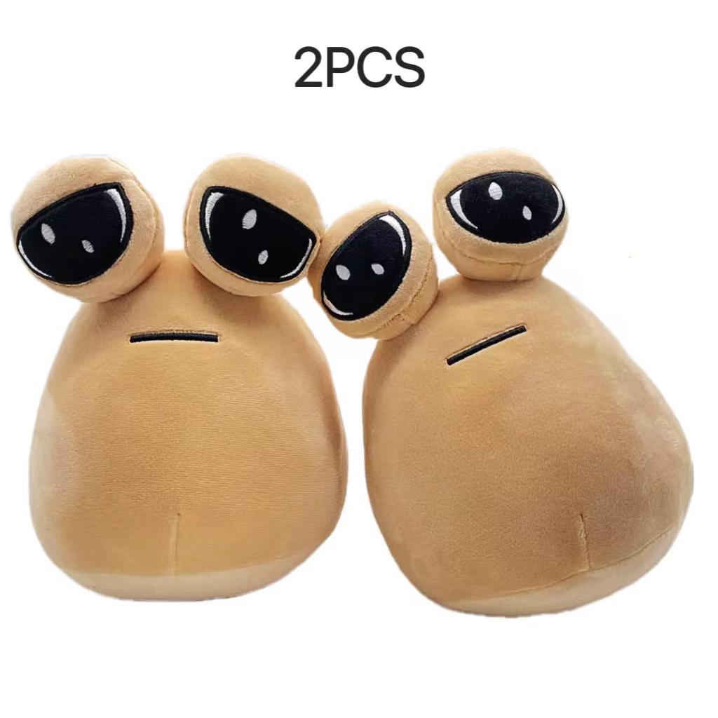 1/6Pcs My Pet Alien Pou Plush Toys Anime Game The Maw Pou Doll Kawaii Cartoon Soft Stuffed Pillow Children Birthday Xmas Gif