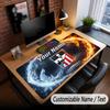 Large Mouse Pad Athletic Bilbao FC Print Custom Name Text Desk Mat for Office Gaming