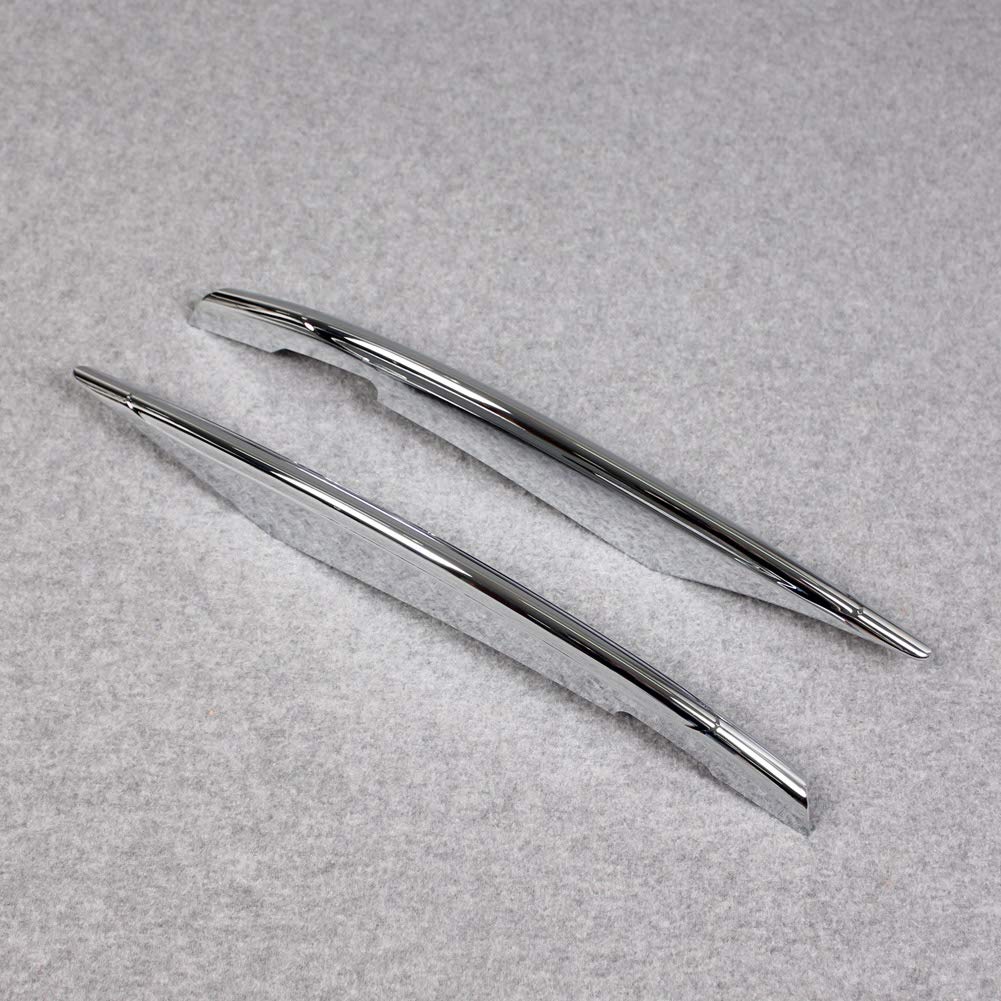 RUIQ Front Grille and Fog Lamp Garnish Bezel Covers for the New Chrome-Plated Mercedes-Benz A-Class (4th Generation, W177)