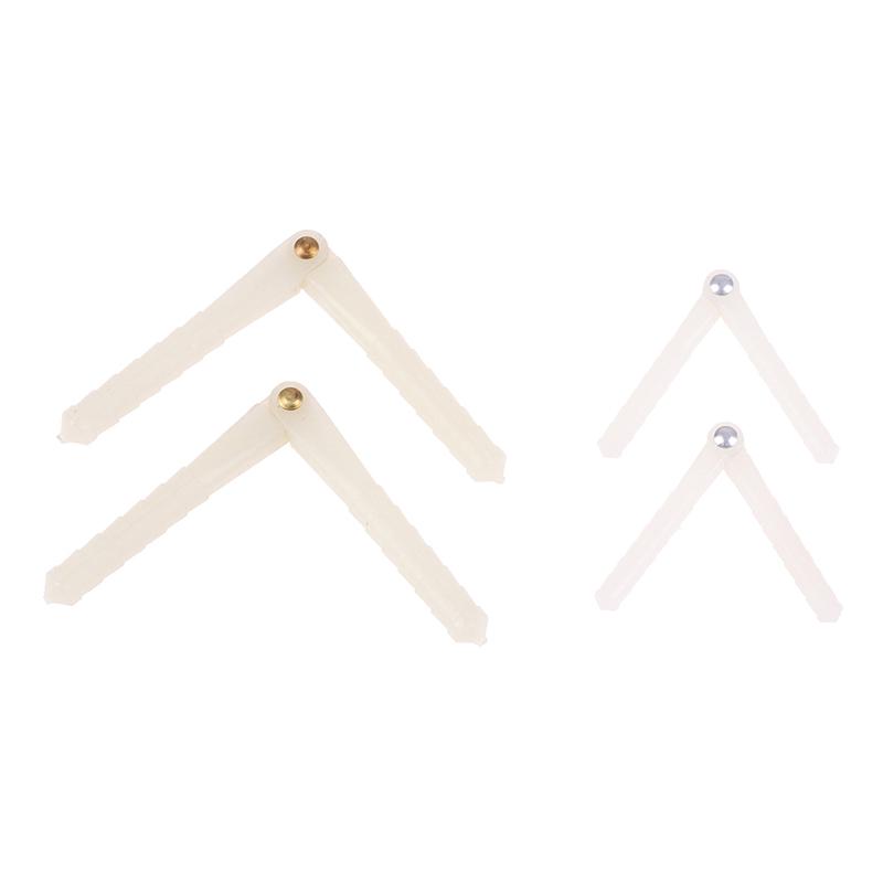 

10X Super Light Pivot Pinned And Round Hinges For Rc Airplanes Parts 43mm