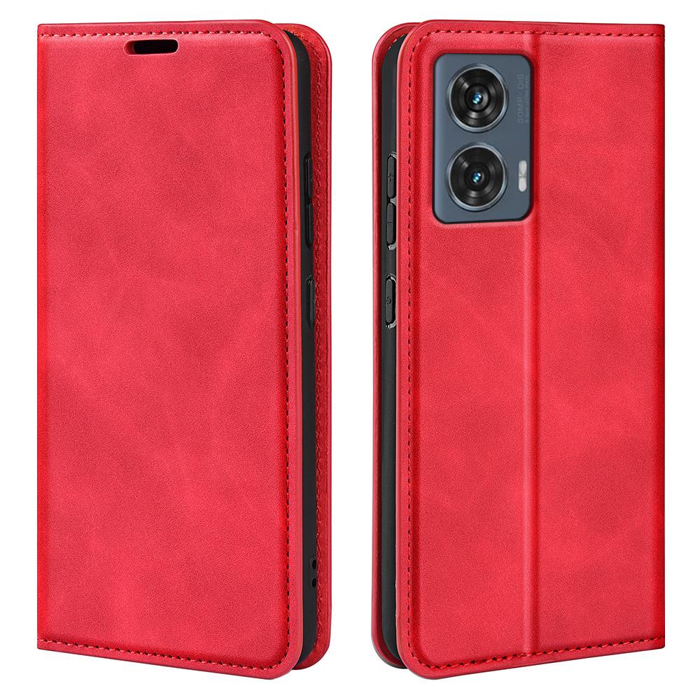 Pro Motorola Edge 50 Fusion 5G pouzdro PU kožená peněženka Folio Flip Kryt na telefon