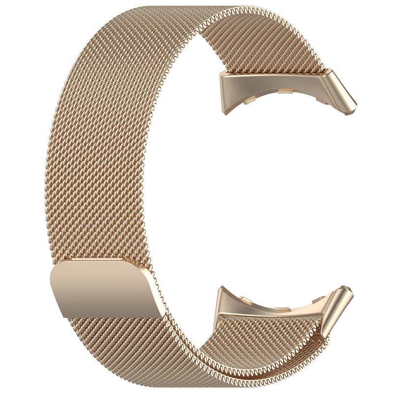 For Google Pixel Watch 3 41mm/Watch 2/Pixel Watch Metal Milanese Replacement Adjustable Watch Band Breathable Mesh Wrist Band