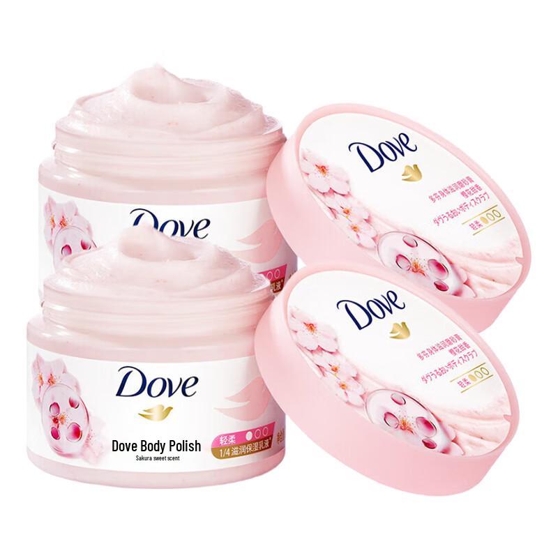 Dove Cherry Blossom Moisturizing Body Scrub