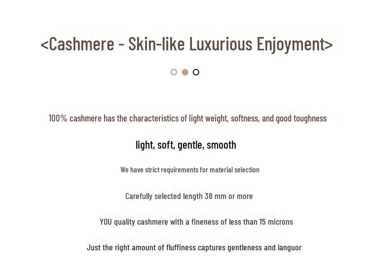 Fanzhen Women's Thickened 100% Cashmere V-Neck Sweater