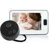 4.3 Inch Doorbell Peephole Viewer Digital Door Camera 170°Degree Angle  Cat Eye Door Bell Outdoor Monitor No Battery