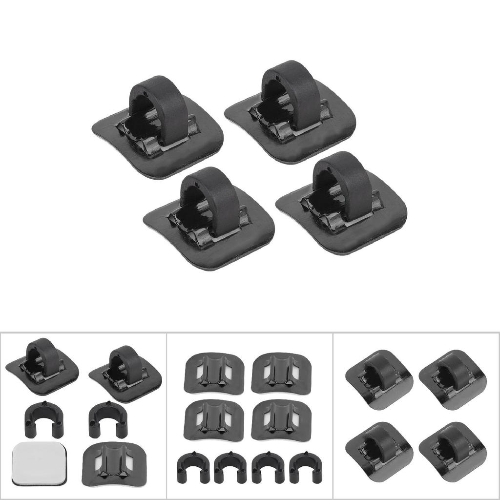 CANSUCC 4 szt. Prowadnik linki hamulcowej roweru Adapter manetki Klamra C ramy roweru