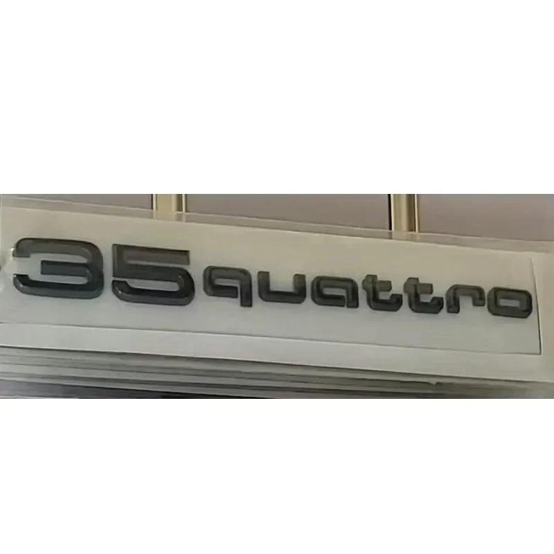 S1 Car ABS Rear Trunk Sticker For S1 35 55 50 Quattro Logo A7 A8 Q3 A1 A3 A5 A6 Q4 Q5 S7 A4L Tail Emblem Badge Decals AZ1s18