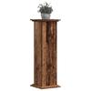 Plantenstandaard Vintage Houtlook 33 x 33 x 100 cm Bewerkt Hout