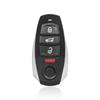 433Mhz 3+1Buttons Smart Car Remote Key with ID46 / PCF7945 Chip Fit for V-W Toua-reg 2010-2014