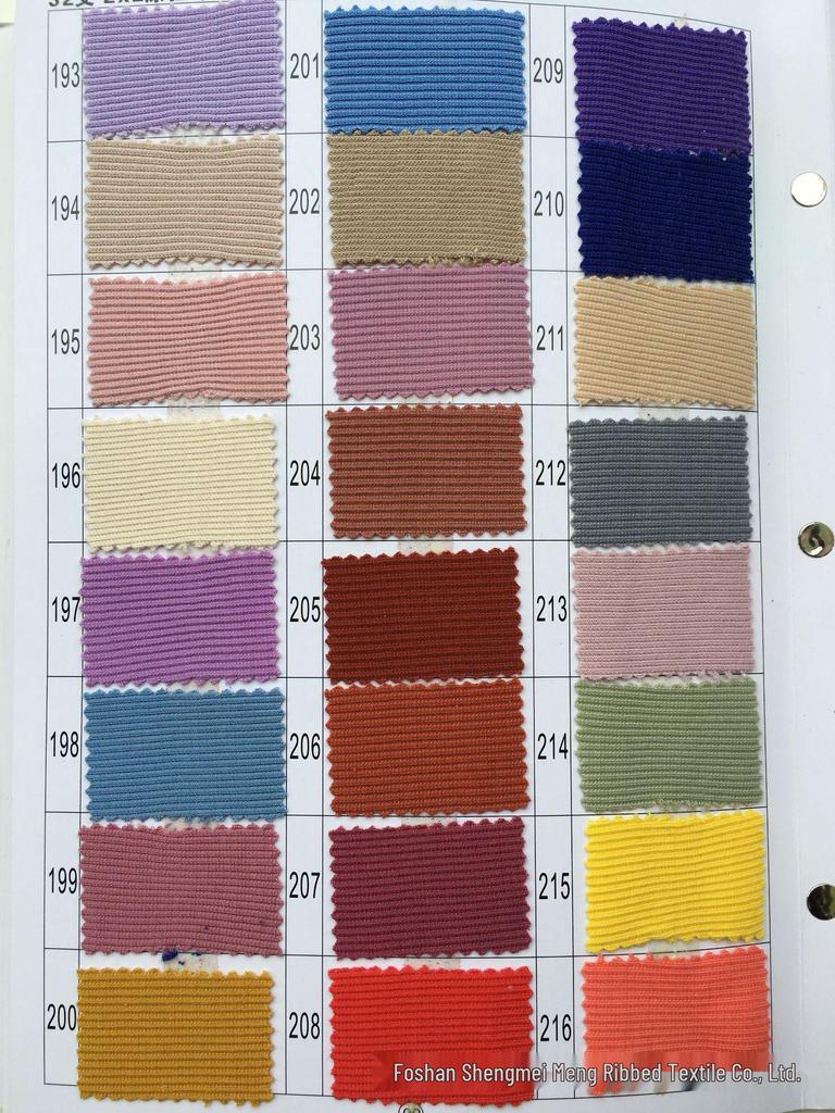 280g Double-Sided Polyester Spandex Rib Fabric: Stretch for Clothing, Toys, Pet Clothes & Shoes