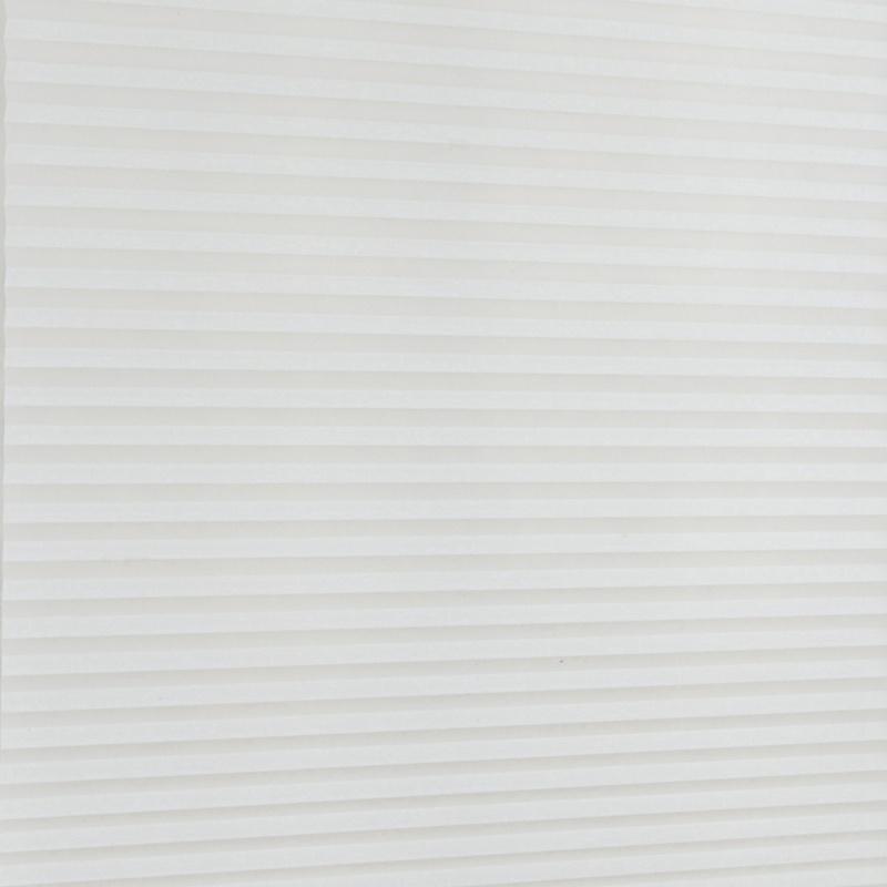 Non-woven Shade Pleated Curtain Cordless Light Filtering Pleated Fabric Shade With 4 Clips