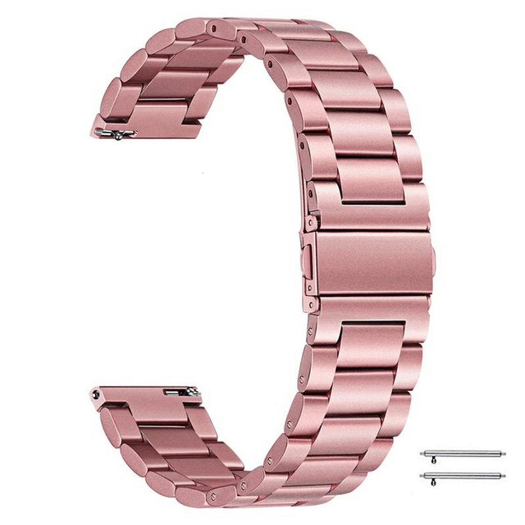 22mm 20mm 18mm Metal Strap for Samsung Galaxy Watch 3 4 Active2 S2 Gear S3 Gt 2 Huawei GT2/Amazfit GTR Stainless Steel Bracelet Gift for Mother's Day