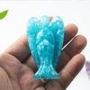 Figura de Ángel de Cristal de Resina con Diseño Hecho a Mano para Decoración del Hogar Idea de Regalo