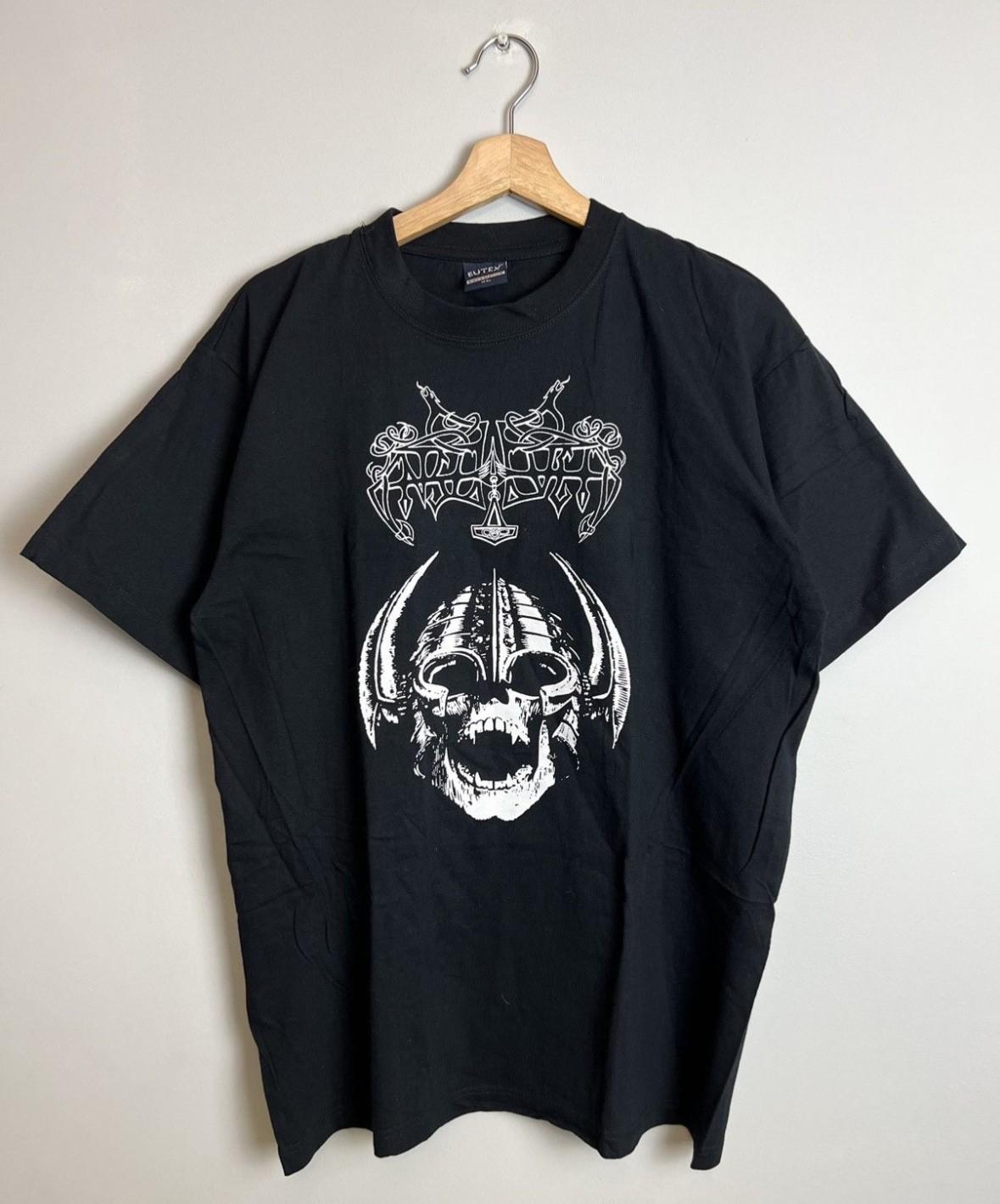 Rare Enslaved Vintage Band Black Metal Goth Hype Unisex T-Shirt S