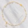 High Quality Artificial Crystal Pearl Necklace Neck Chain Sweater Chain Women'S Pendant