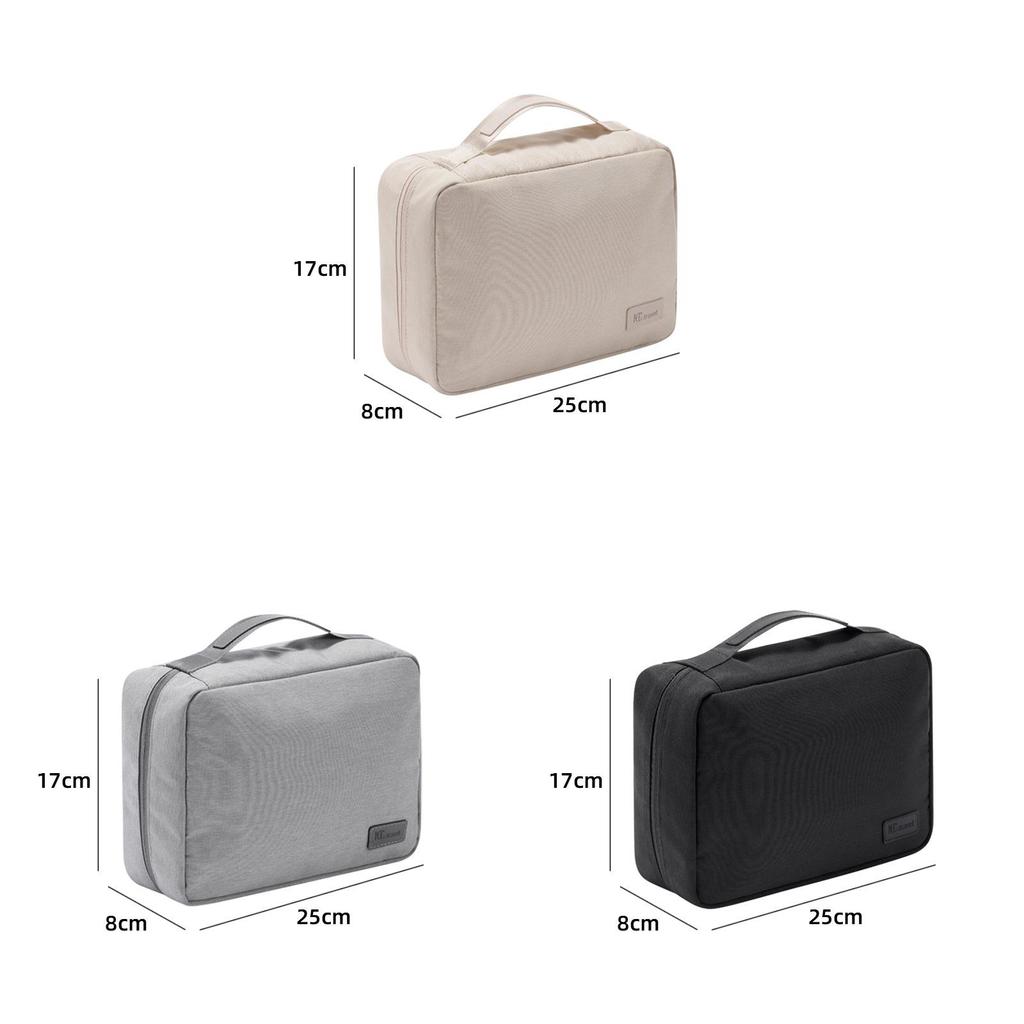 Large Rpet Multifunctional Hanging Toiletry Bag For Travel And Makeup Storage
