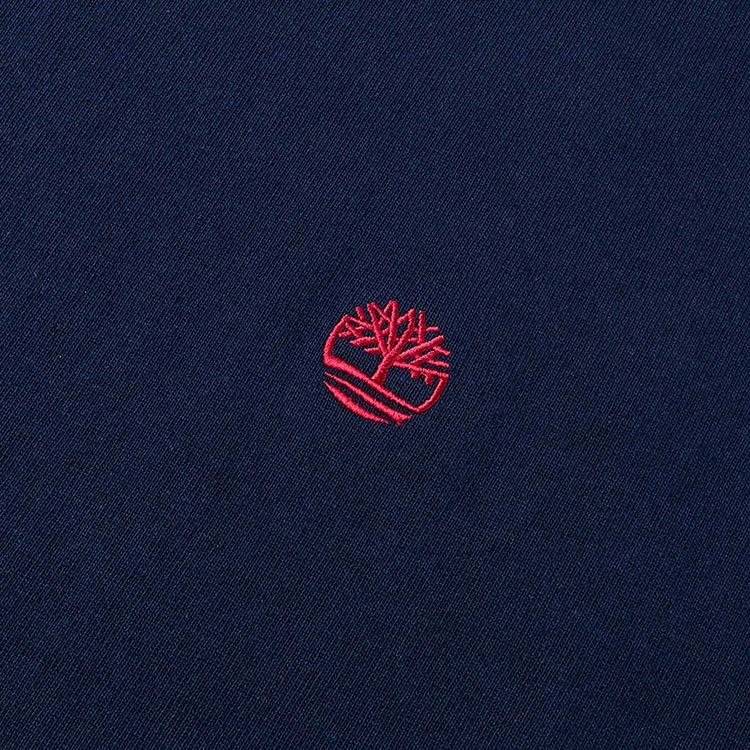 Timberland Casual Ribbed Knit Round Neck Short Sleeve T-Shirt Men Tops A5MYJ433