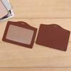 Transparent Credit ID Bank Card Holder Acrylic Photocard Photo Case Organizer Cartoon Key Chain Pendant Passport Pocket Sleeve